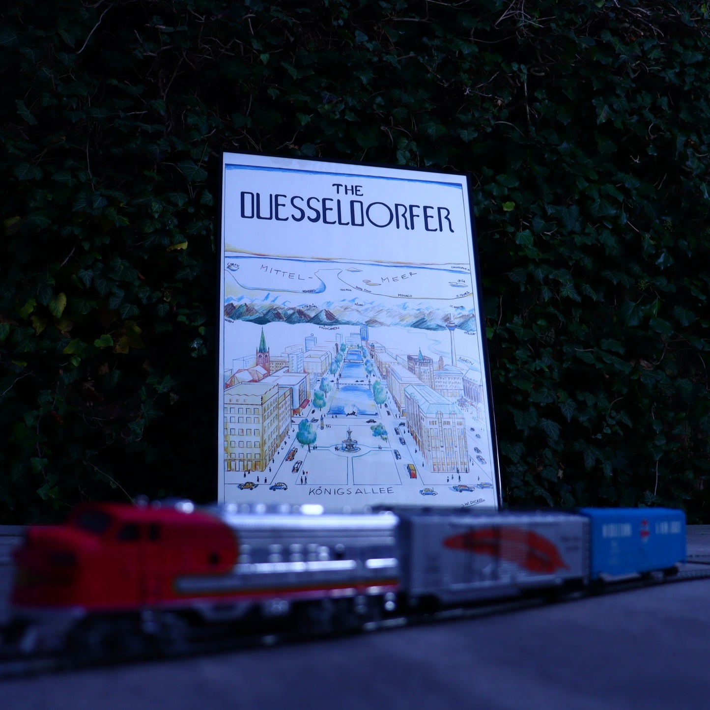 Framed Poster - The Duesseldorfer