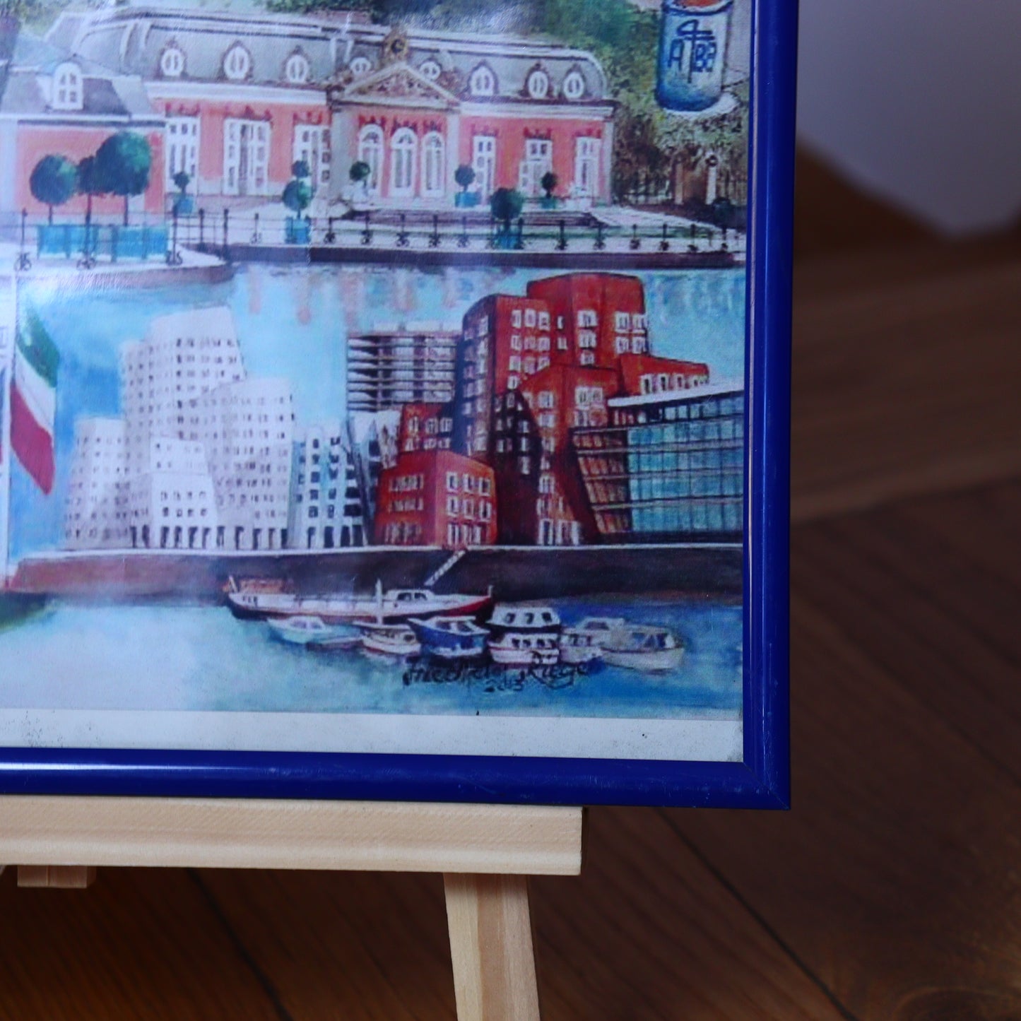 Framed Poster – 725th Anniversary of Düsseldorf