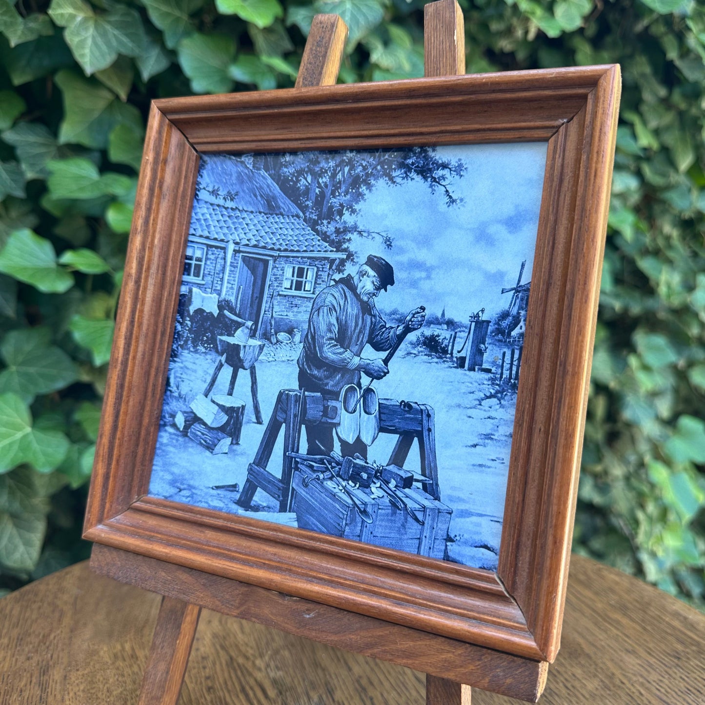 Ceramic Tile – Dutch Craftsman Scene