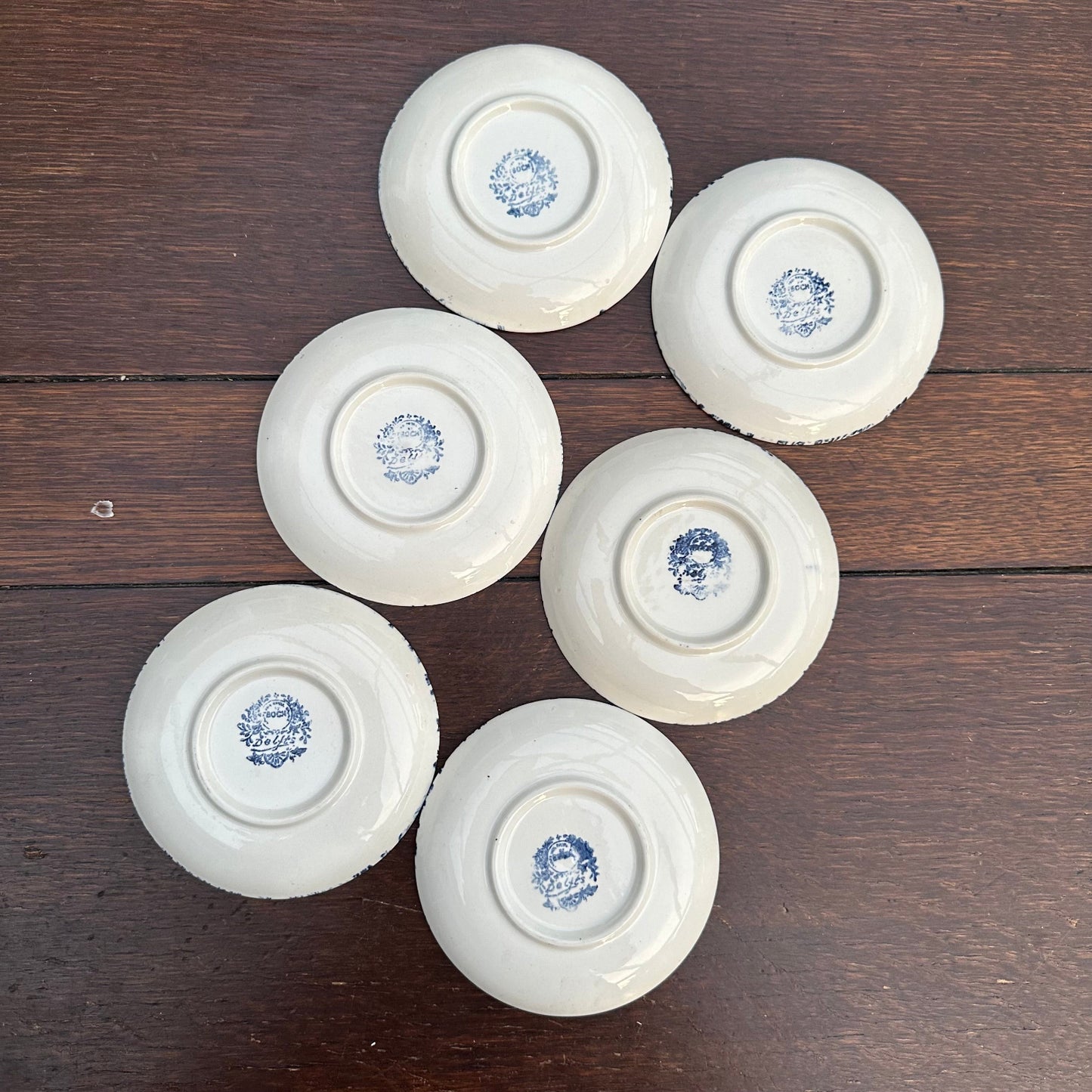 Delft-Style Decorative Plates – Set of 6