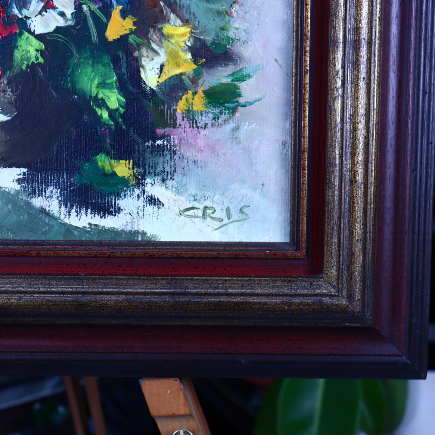 Oil Painting on Canvas - Bouquet with Red Poppies