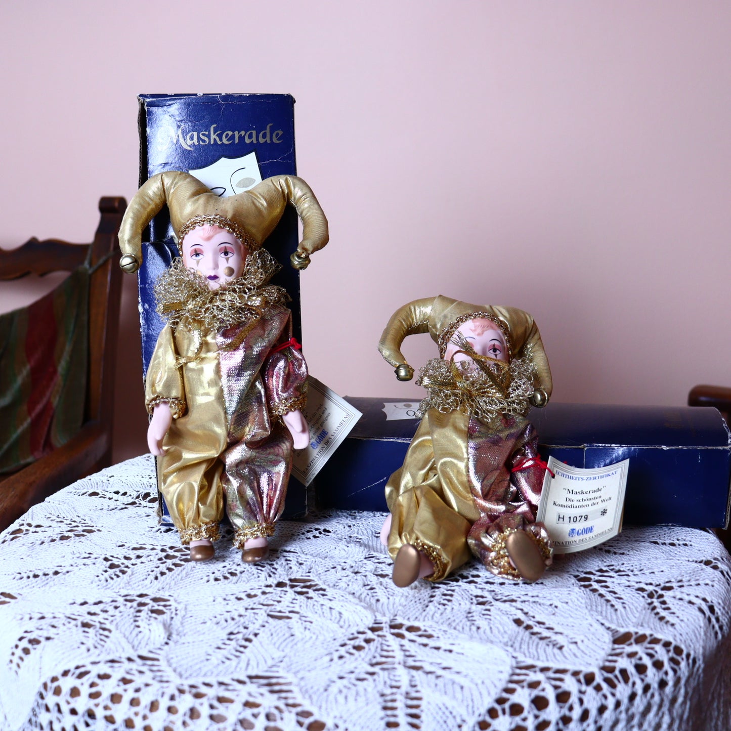 Handmade porcelain doll #2 - “Pedro” by Goede