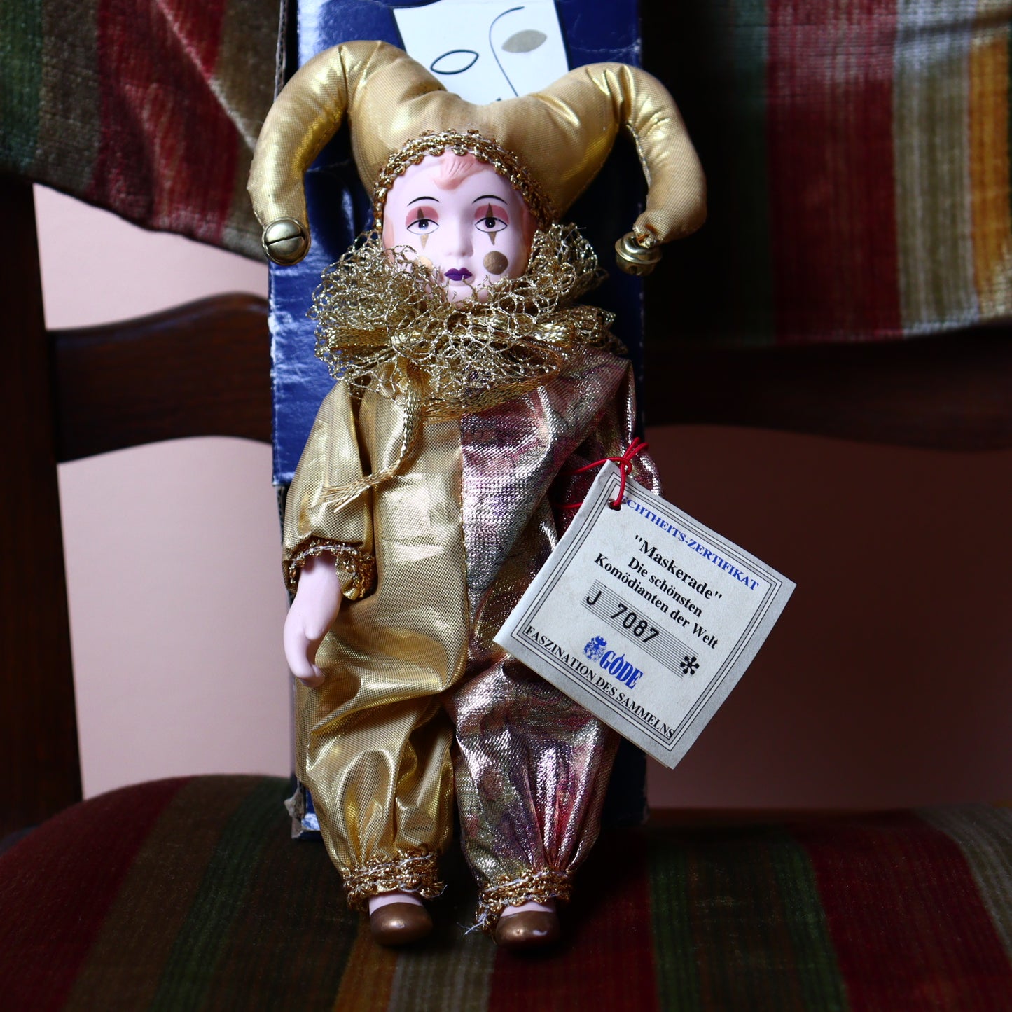 Handmade porcelain doll #1 - “Pedro” by Goede