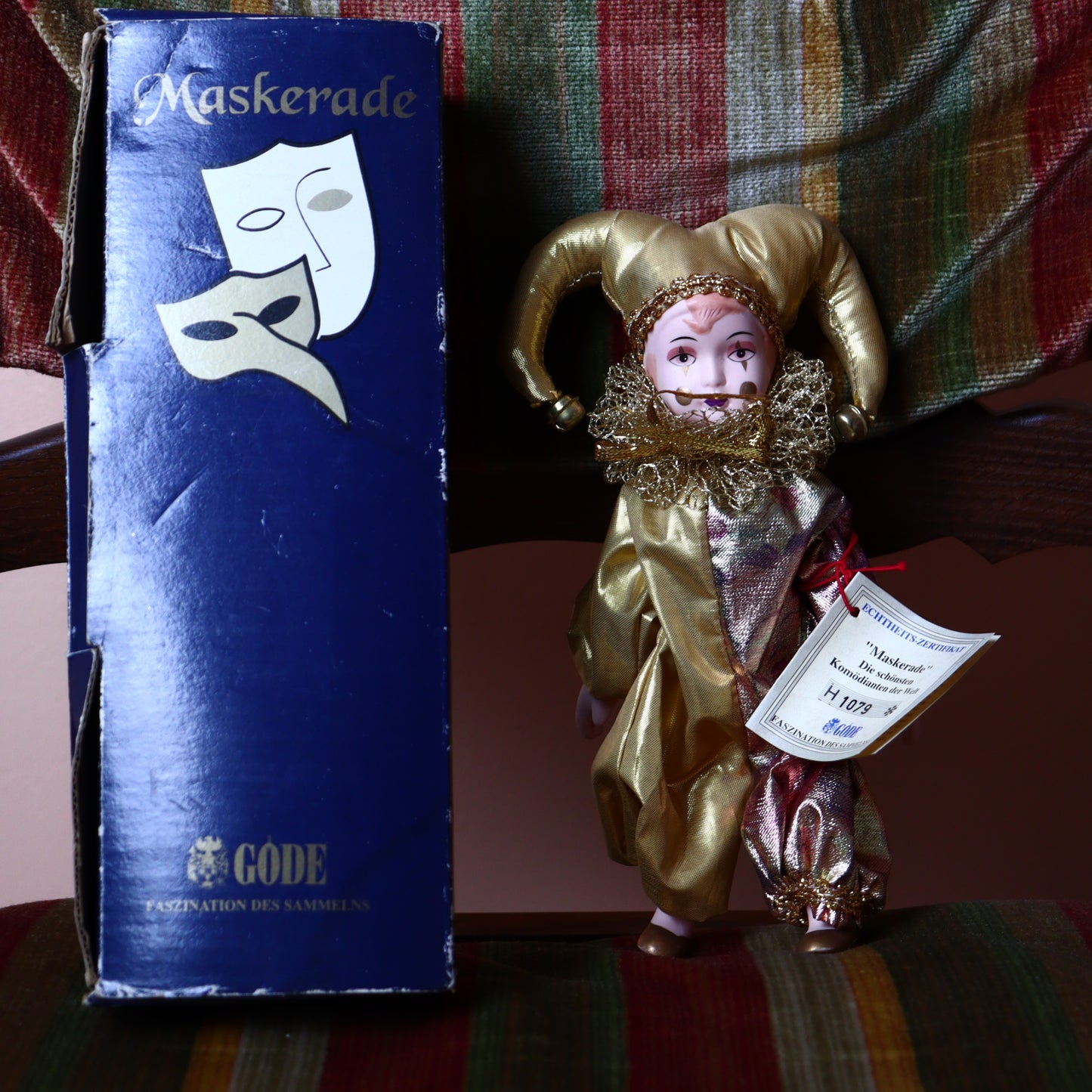 Handmade porcelain doll #2 - “Pedro” by Goede