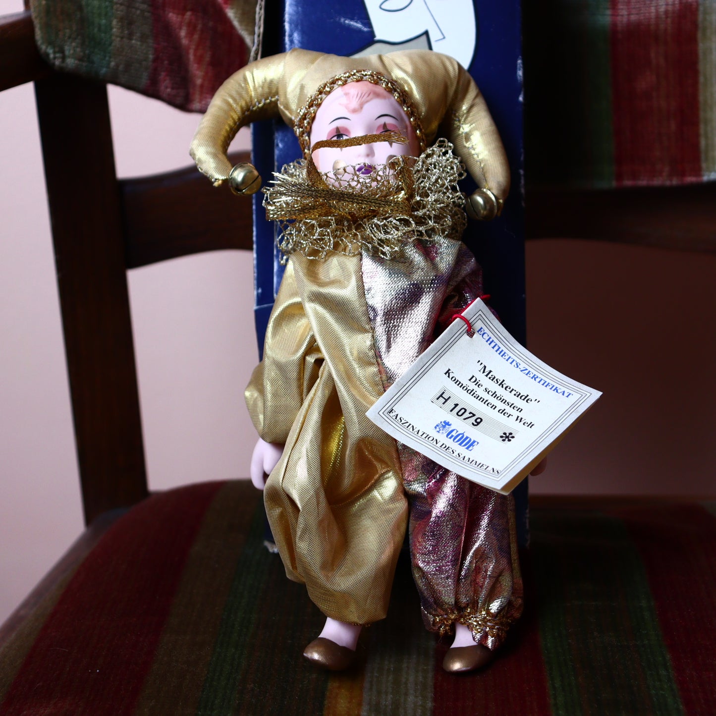 Handmade porcelain doll #2 - “Pedro” by Goede