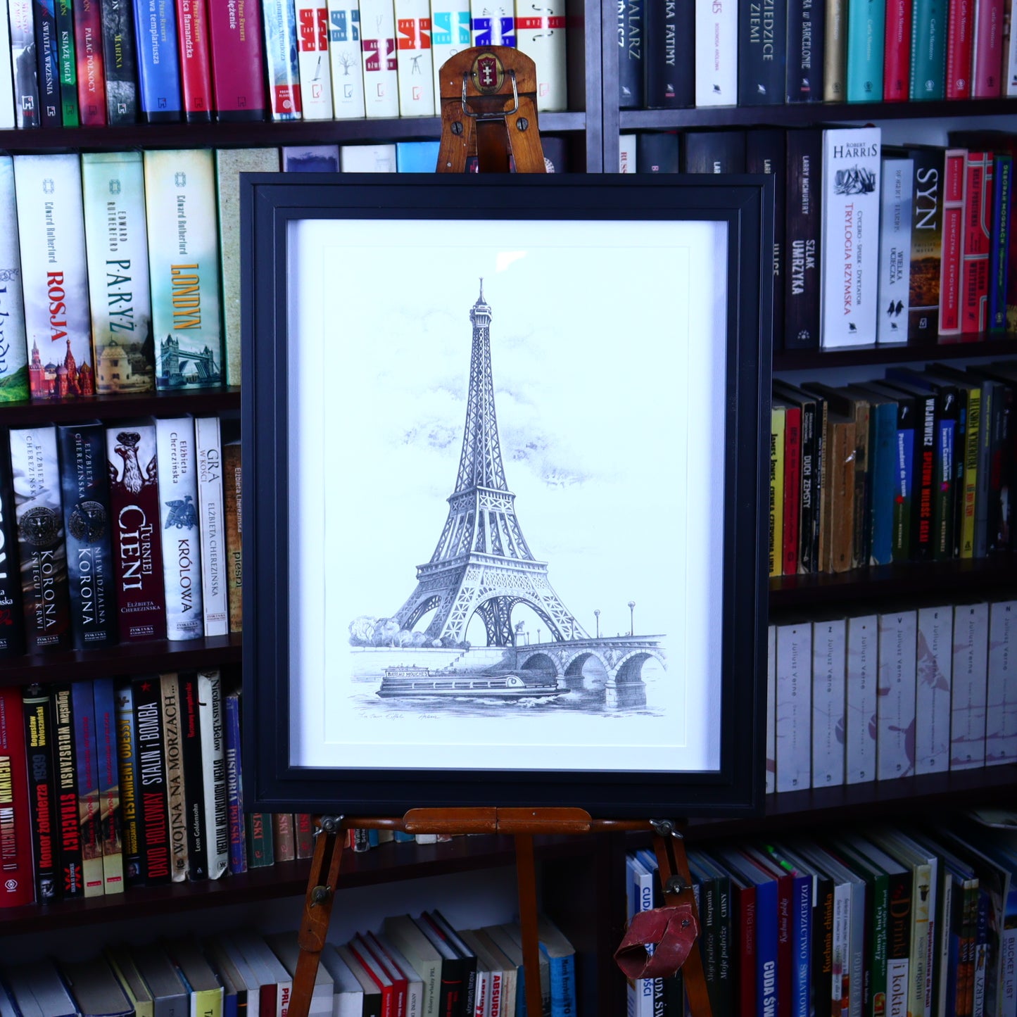 Framed Print – The Eiffel Tower View from the Seine