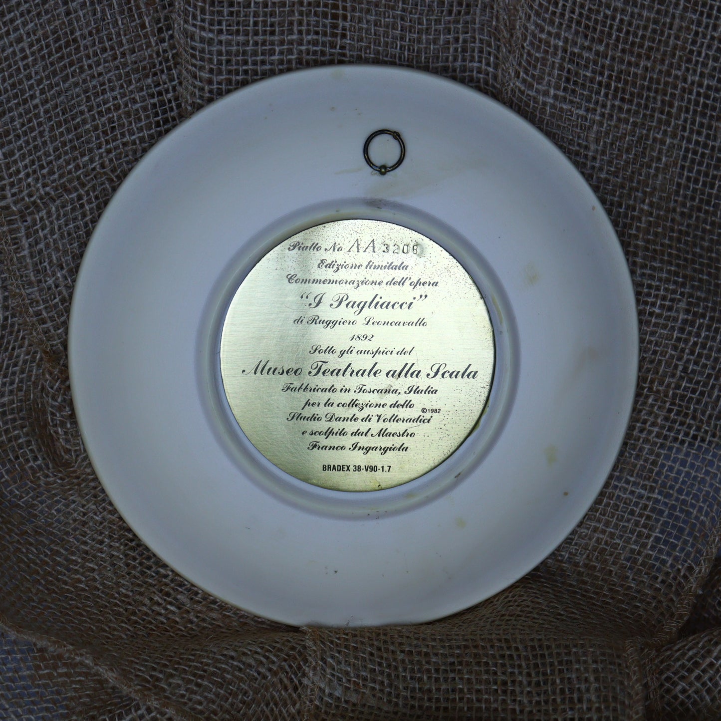Decorative Plate - Opera Motive