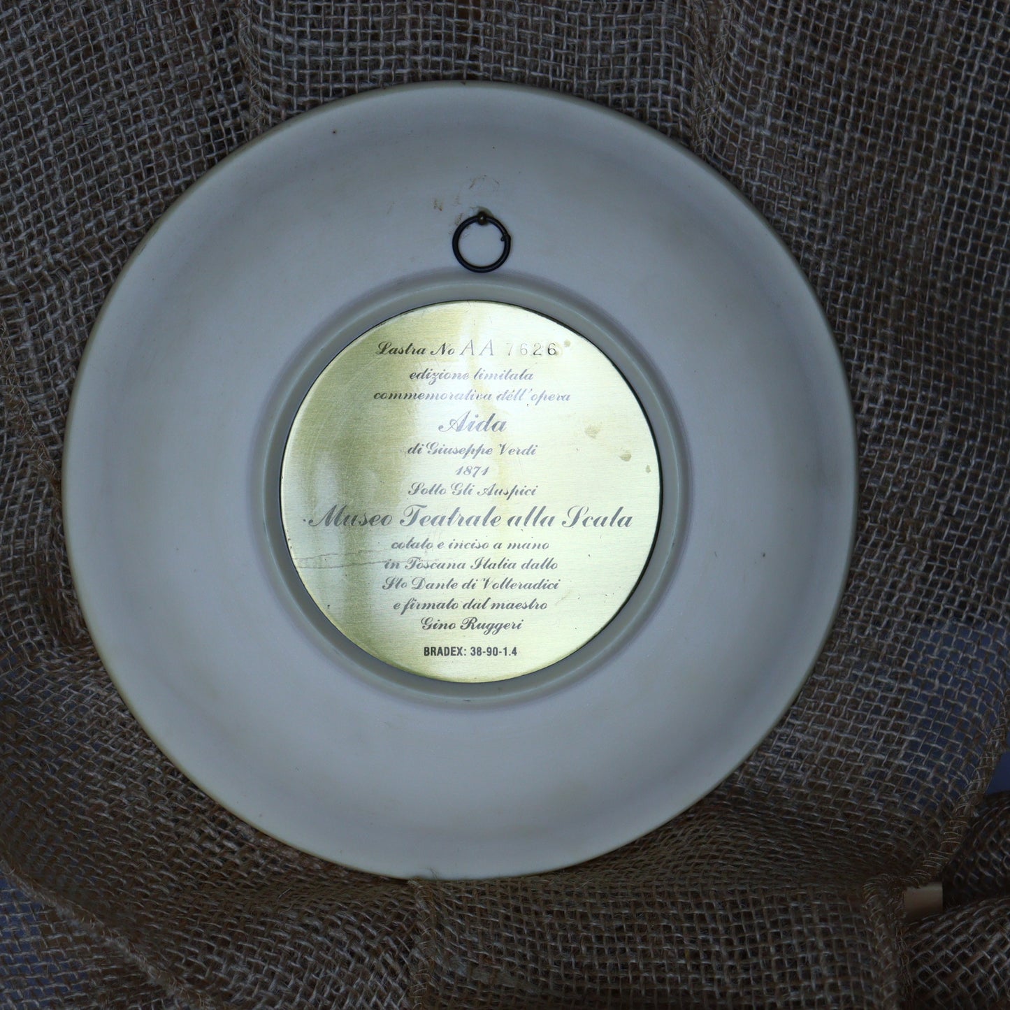 Decorative Plate - Opera Motive