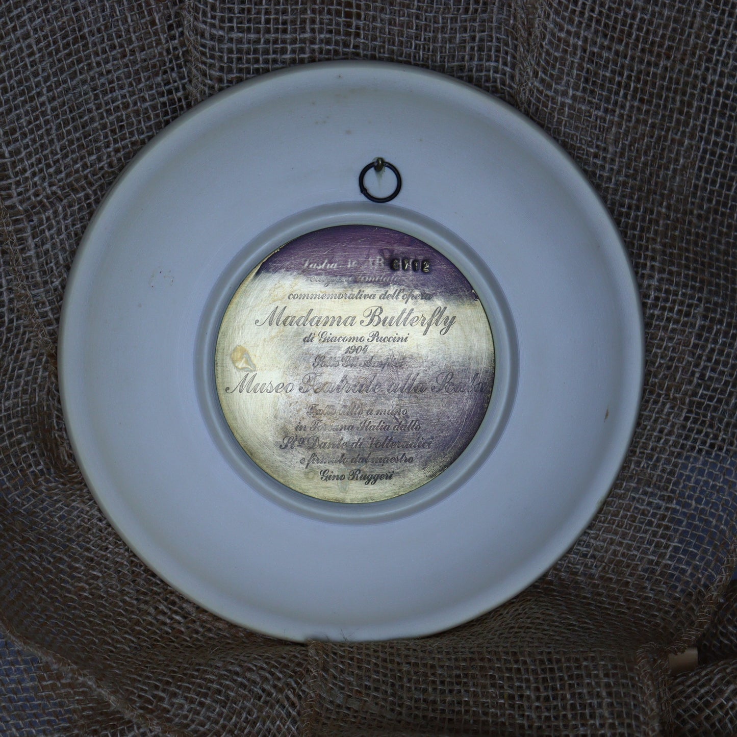 Decorative Plate - Opera Motive
