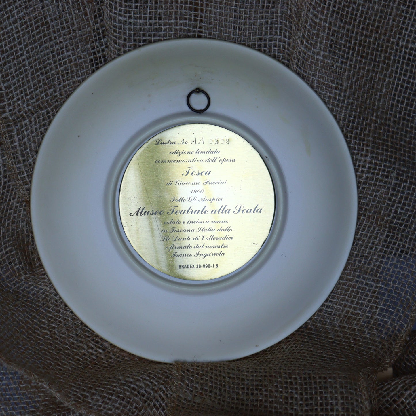Decorative Plate - Opera Motive