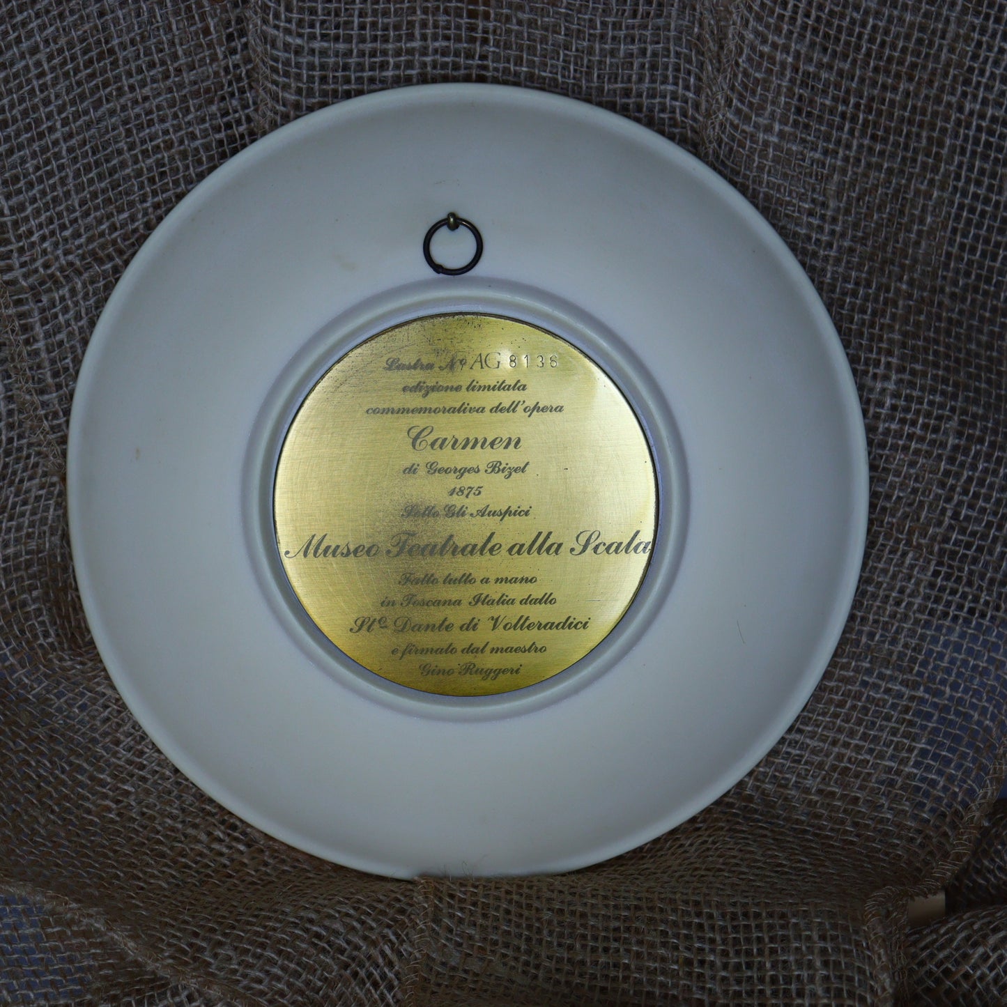Decorative Plate - Opera Motive