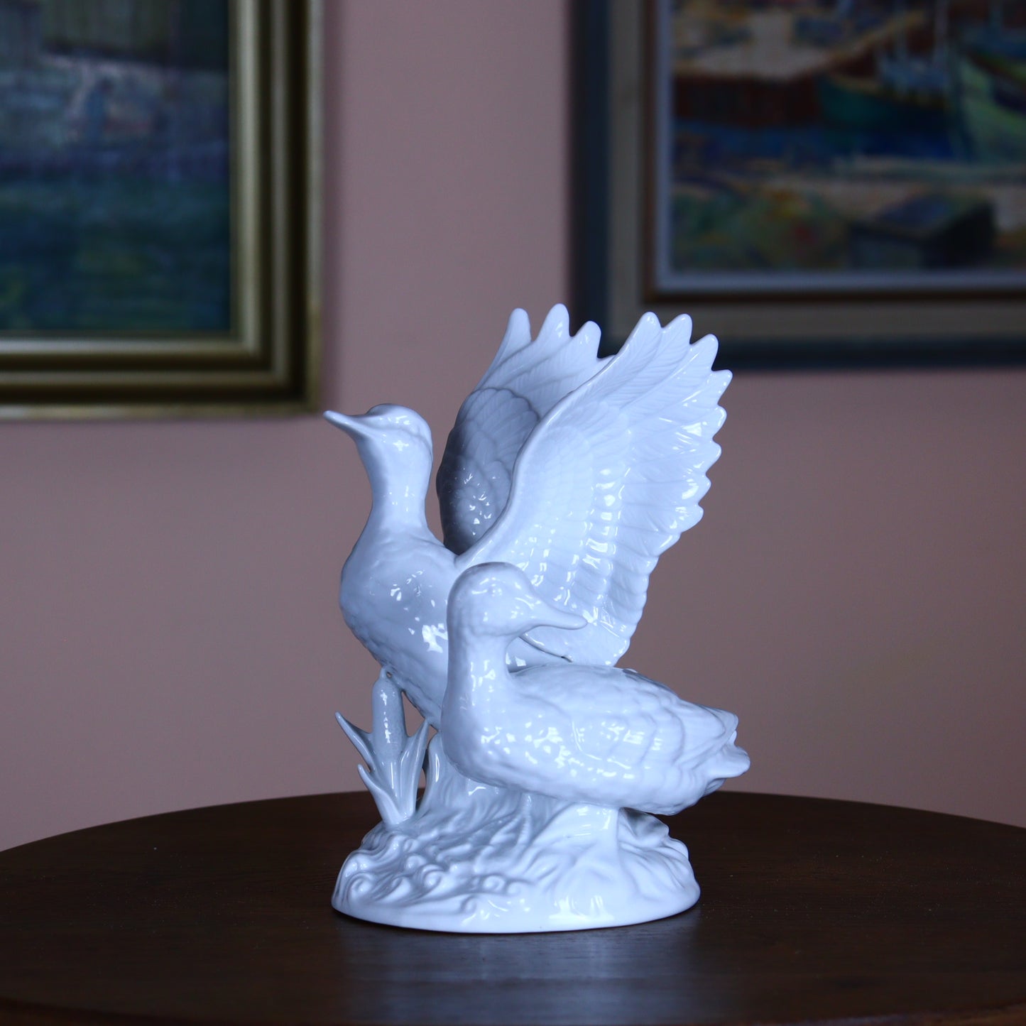 Porcelain Figurine – Two Ducks