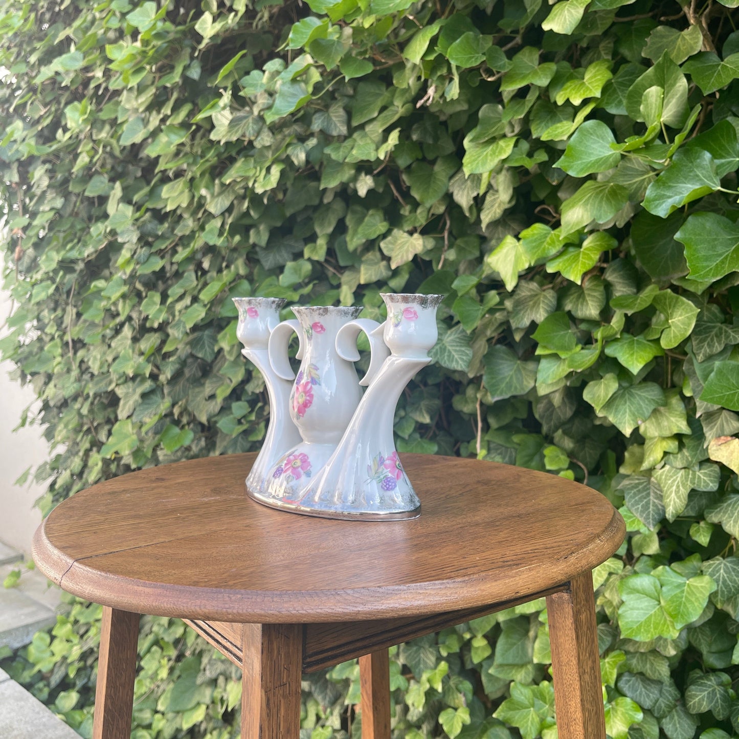 Ceramic Three-Arm Candleholder