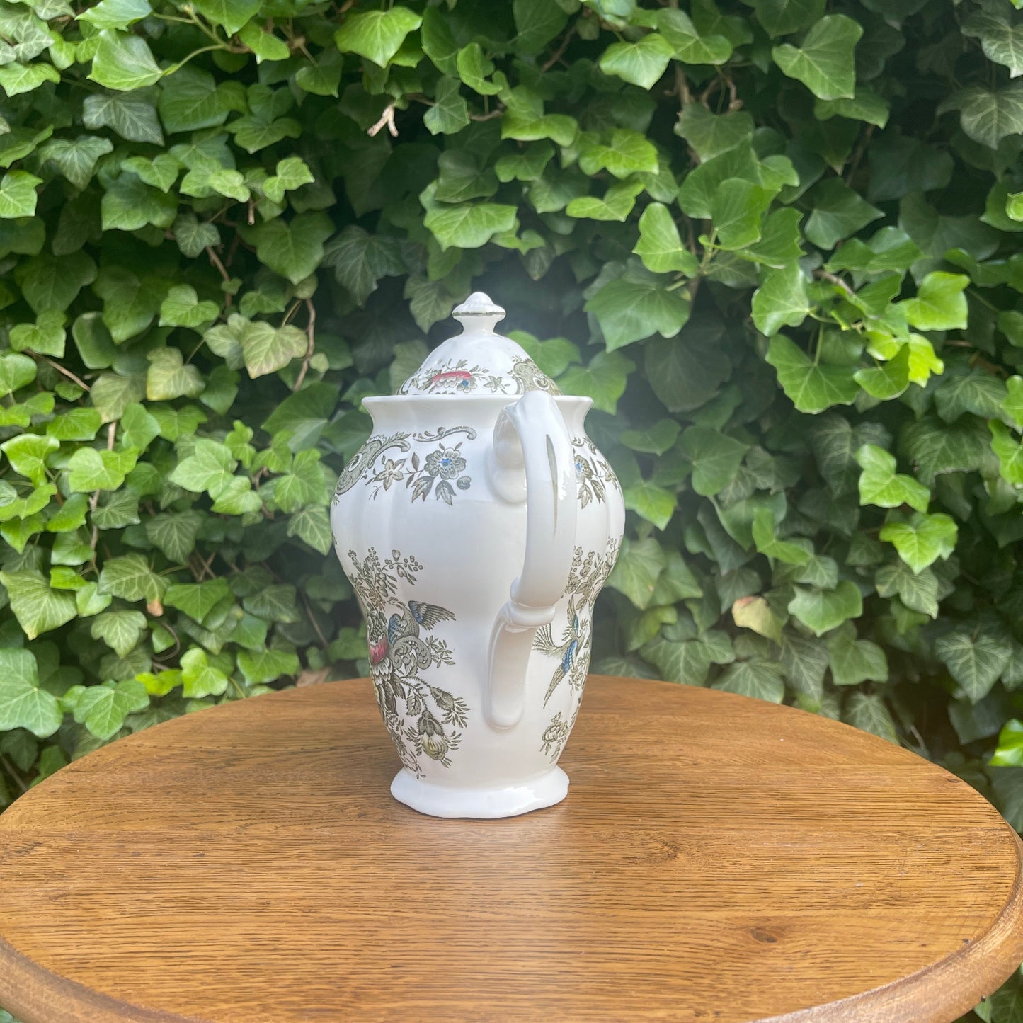 Ceramic Coffee Pot – Windsor Green Pattern