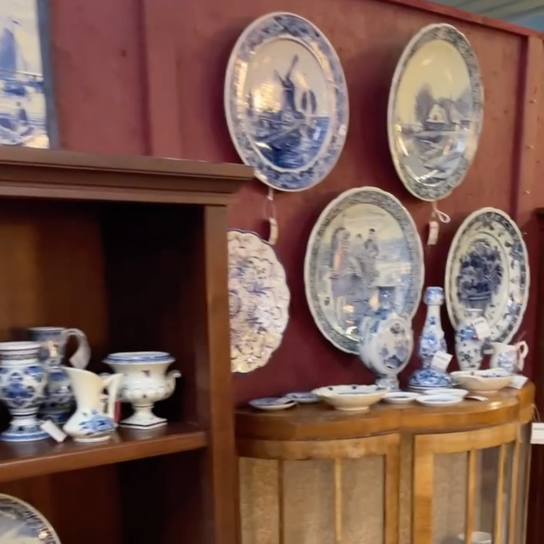 Delft pottery collection