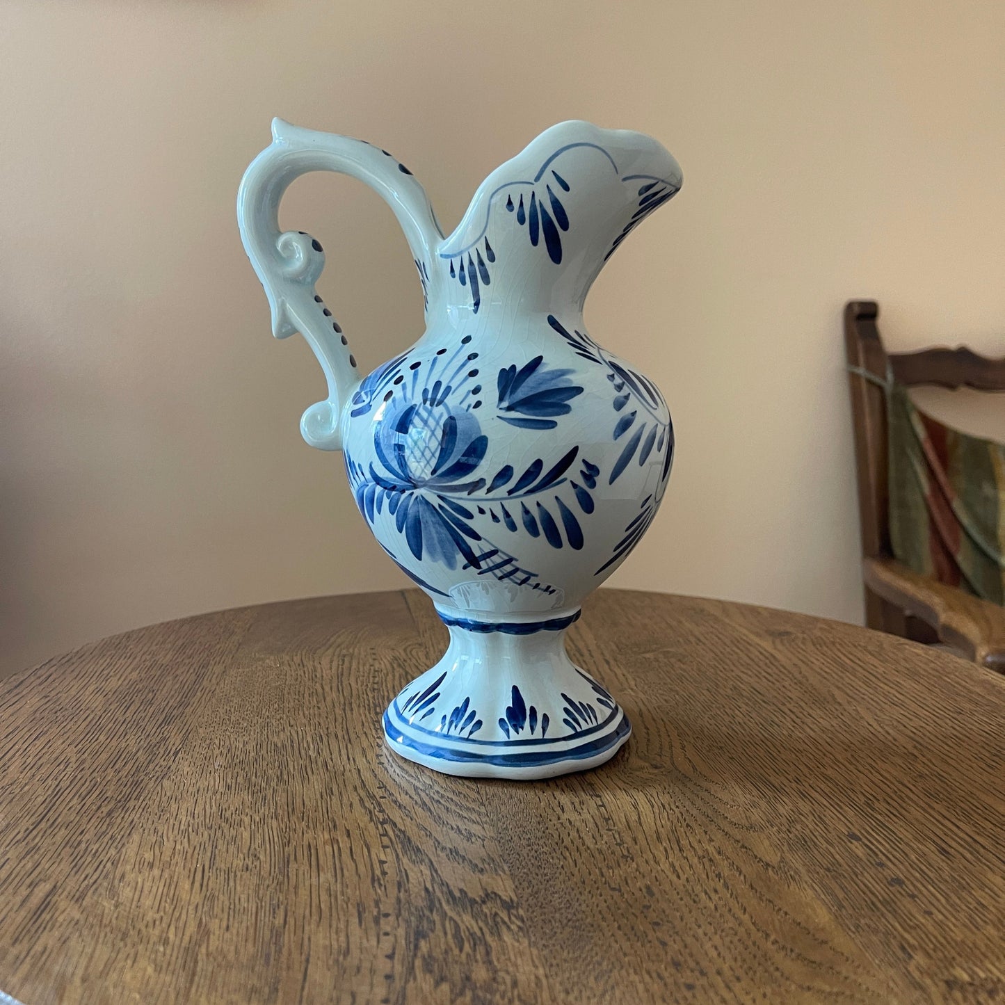 Delftware pitcher