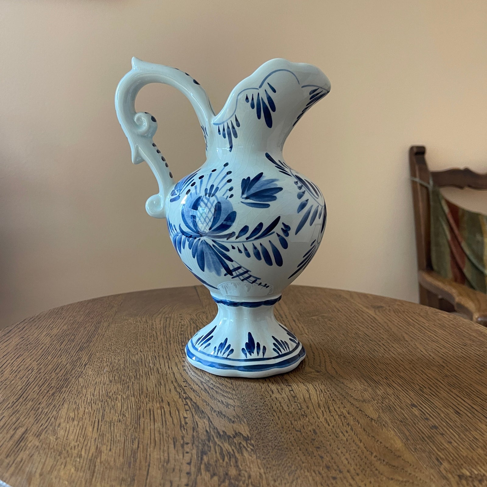 Delftware pitcher
