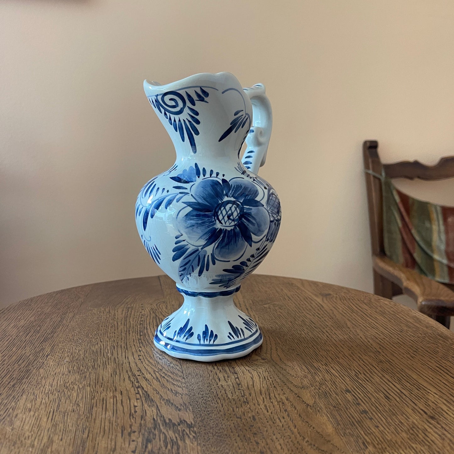 Delftware pitcher