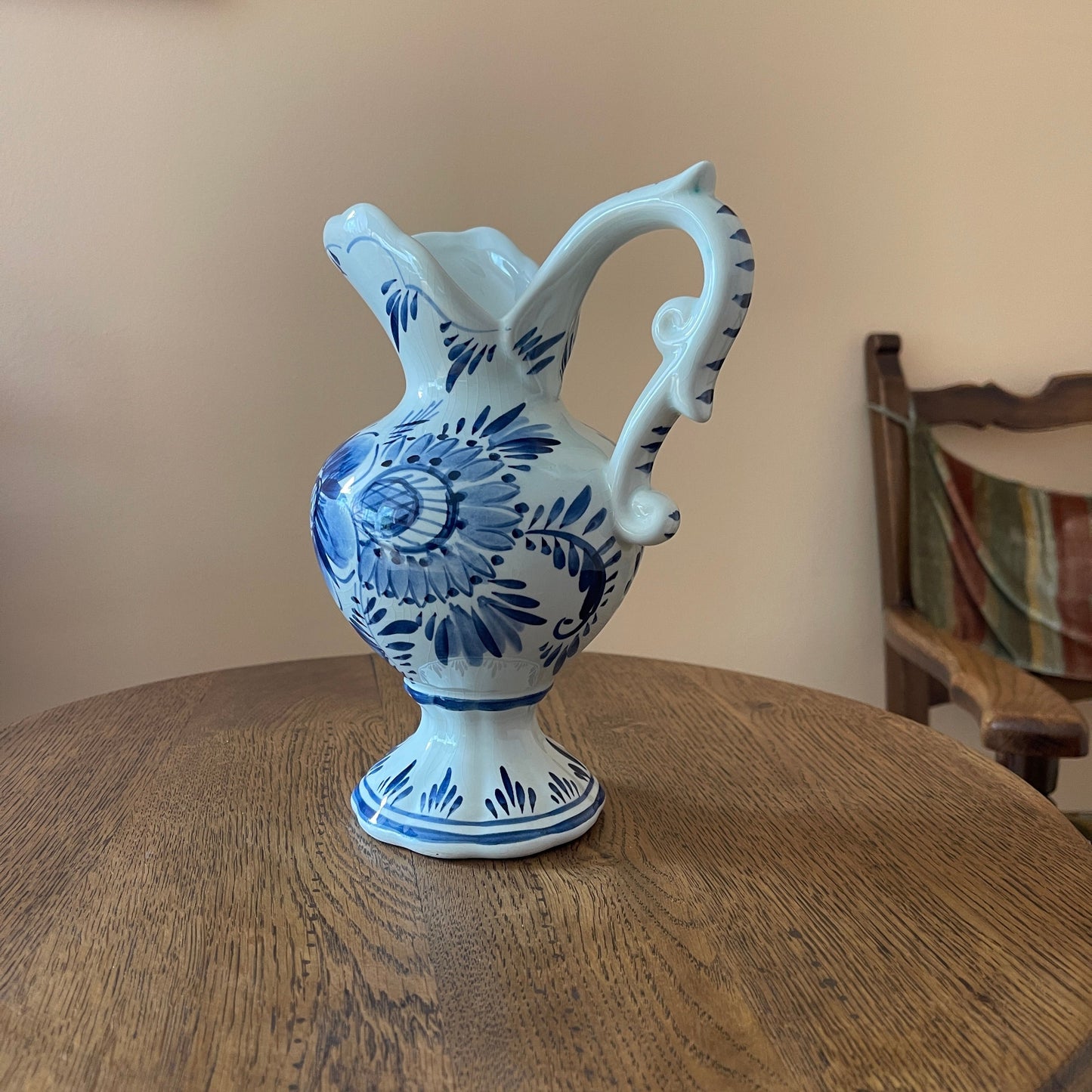 Delftware pitcher