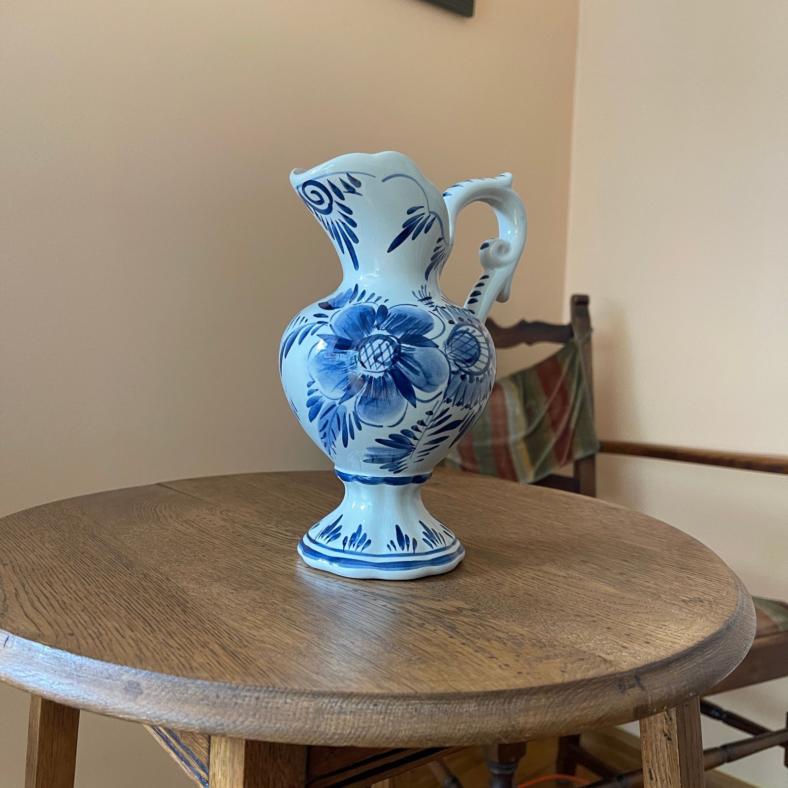Delftware pitcher