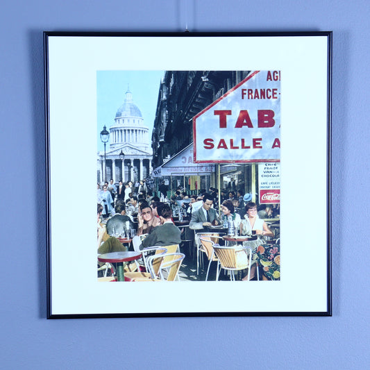 Framed Photograph – Latin Quarter, Paris 1960s