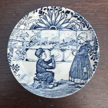 Delft-Style Decorative Plates – Set of 6