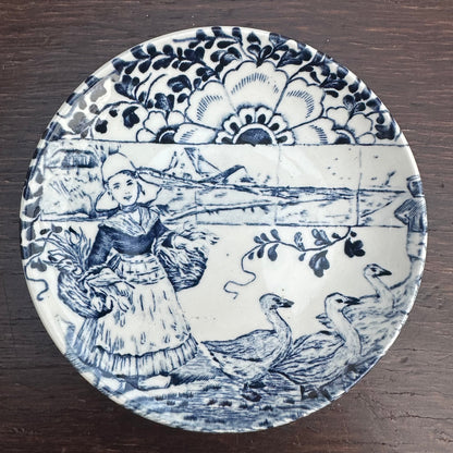 Delft-Style Decorative Plates – Set of 6