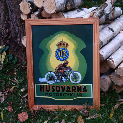 Poster - Husqvarna Motorcyklar