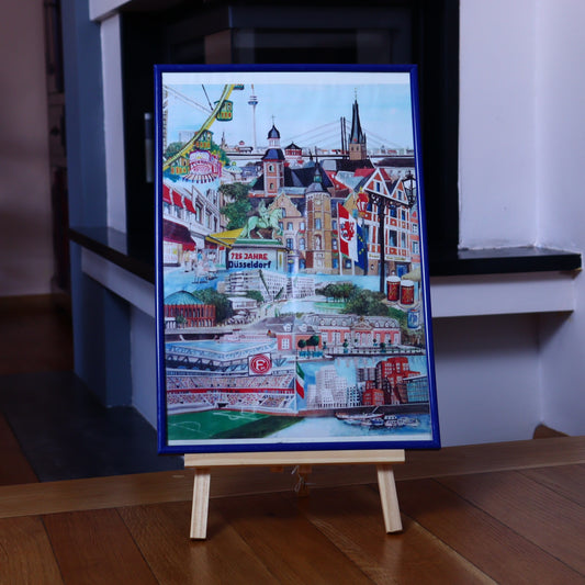 Poster – 725th Anniversary of Düsseldorf