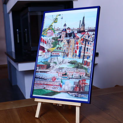 Poster – 725th Anniversary of Düsseldorf