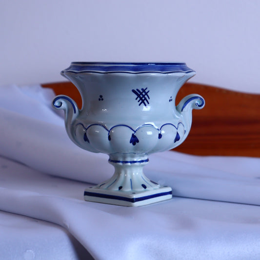 Ceramic Vase – Small Delft Style Amphora