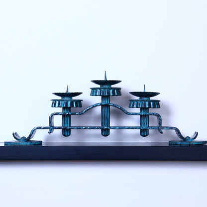 Metal Candle Holder – Three Arms