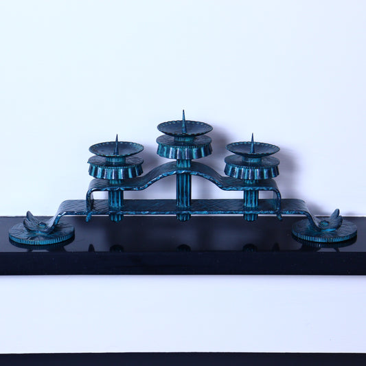 Metal Candle Holder – Three Arms