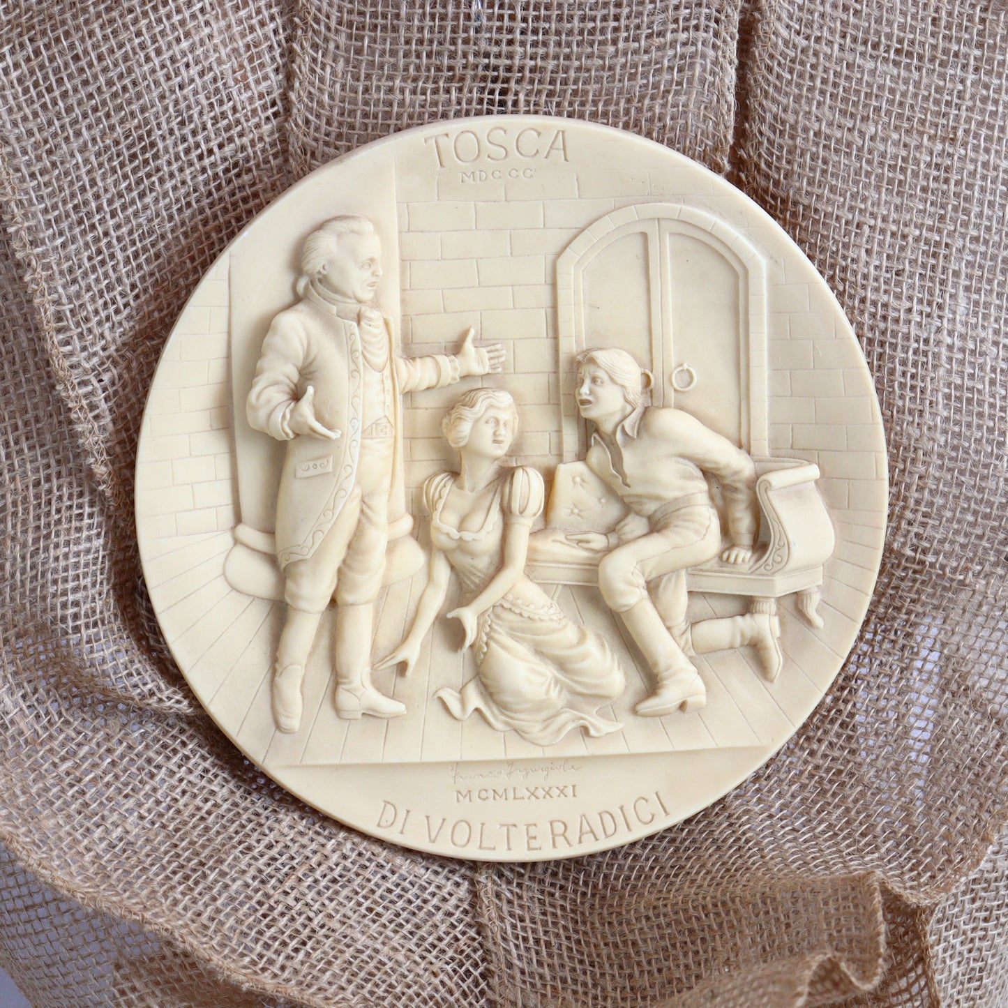 Decorative Plate - Opera Motive