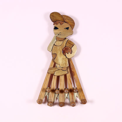 Children's Folding Wooden Hanger