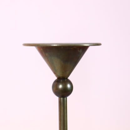 Set of Brass Candlesticks