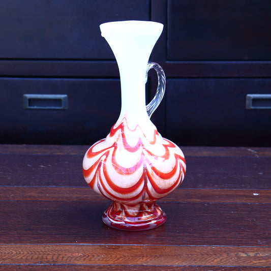 Glass Vase – Italian Jug-Shaped by Carlo Moretti