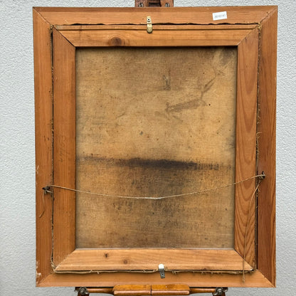 Painting on Canvas – Eagle Portrait