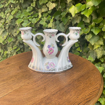 Ceramic Three-Arm Candleholder