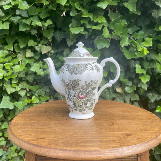 Ceramic Coffee Pot – Windsor Green Pattern