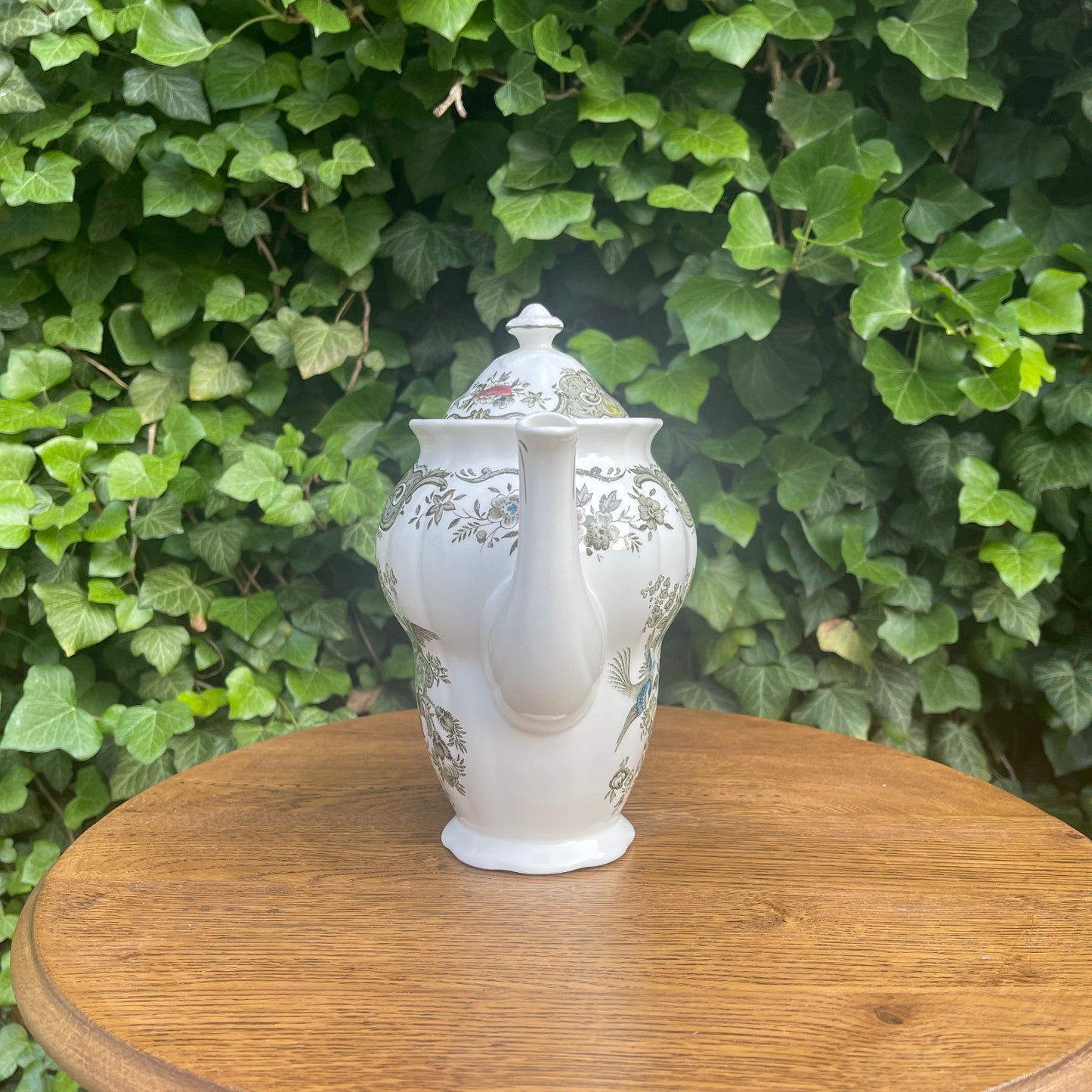 Ceramic Coffee Pot – Windsor Green Pattern