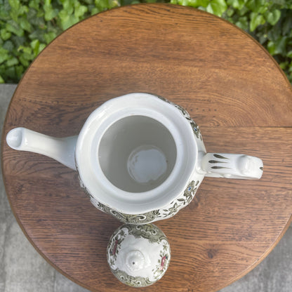 Ceramic Coffee Pot – Windsor Green Pattern