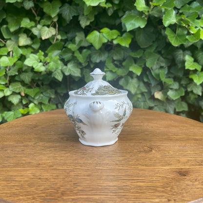 Ceramic Sugar Bowl – Windsor Green Pattern