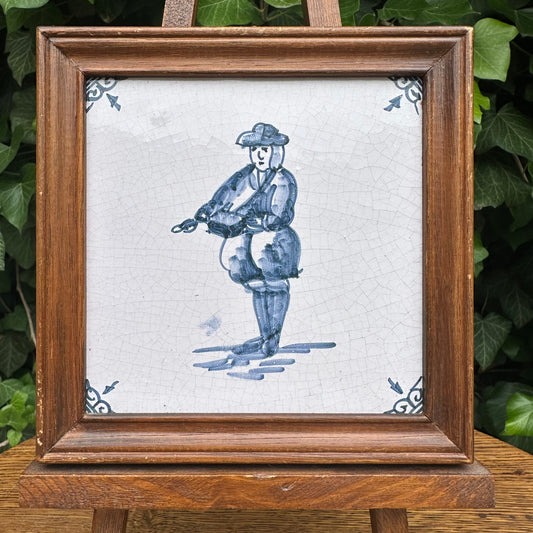Ceramic Tile #1 - Delft Style
