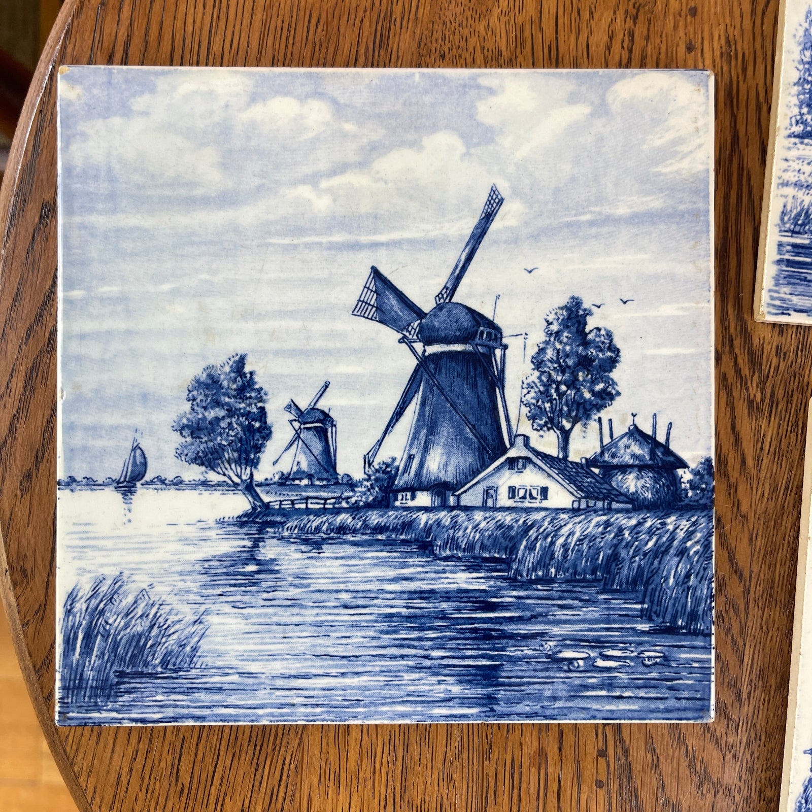Delft Blue Ceramic Tile