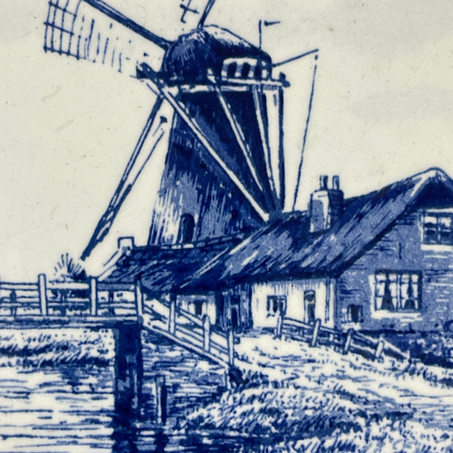 Delft Blue Ceramic Tile